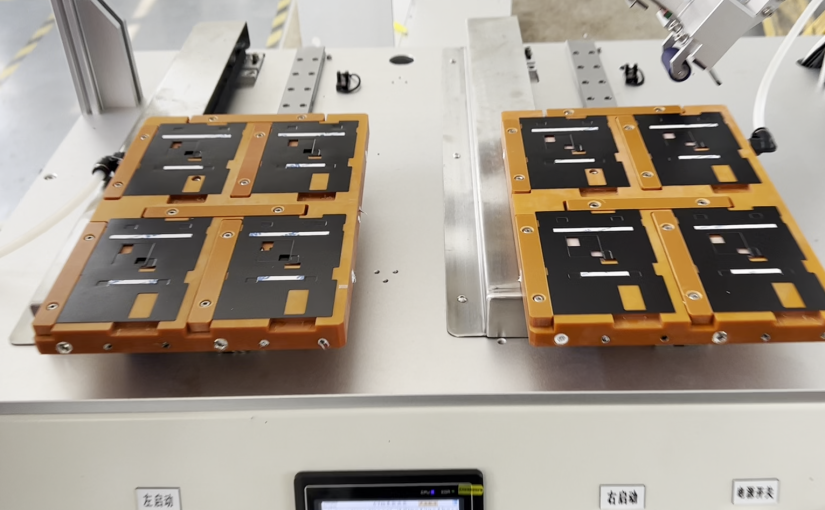 雙通道高效貼膠機，保證您的交付周期